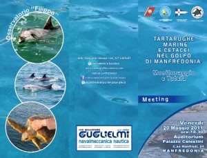 Brochure tartarughe marine e cetacei nel golfo di manfredonia