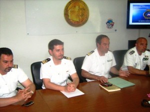 Conferenza negli uffici della Capitaneria di Porto di Manfredonia