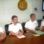 Conferenza negli uffici della Capitaneria di Porto di Manfredonia